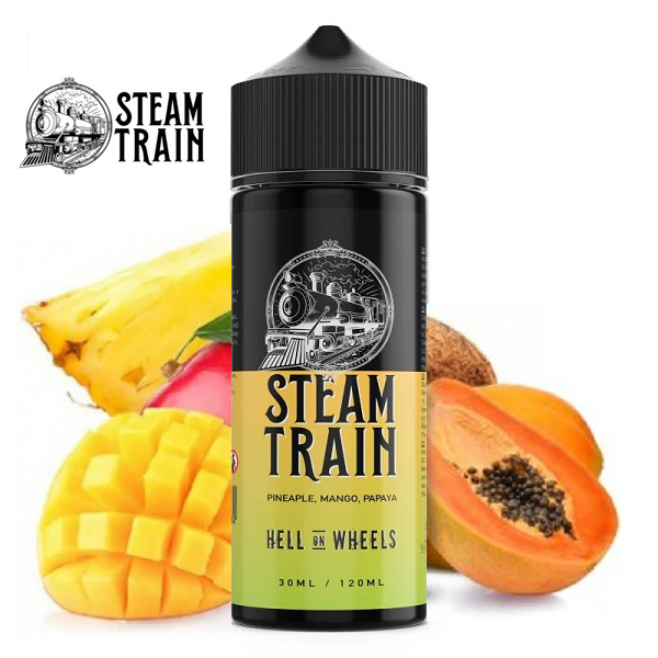 30/120ml STEAM TRAIN - HEEL ON WHEELS (EXP:6/25) 