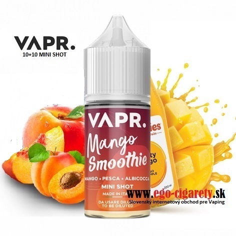 10/20ml VAPR. 10+10 - MANGO SMOOTHIE