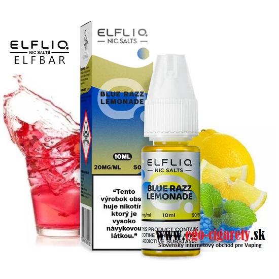 10ml NicSALT ELF BAR (ELFLIQ) 20mg - BLUEBERRY SOUR RASPBERRY