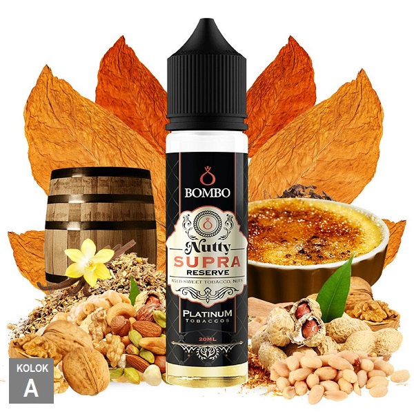 10/60ml BOMBO PLATINUM - NUTTY SUPRA RESERVE