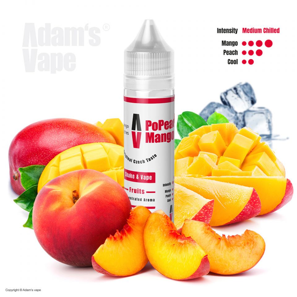 12/60ml ADAMS VAPE  - PoPEACHi MANGO
