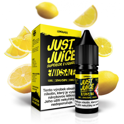 10ml JUST JUICE 20mg SALT - LEMON LEMONADE