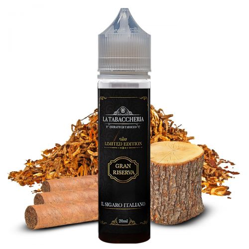 20ml/60ml La Tabaccheria - Sigaro Italiano Gran Riserva Black Limited Edition