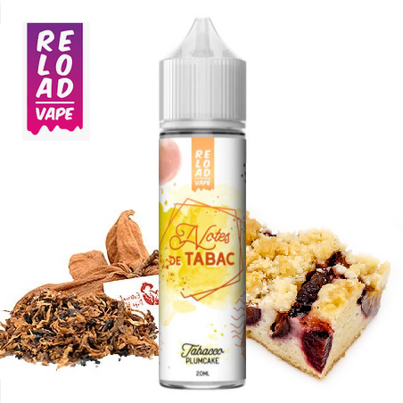 20ml/60ml RELOAD De Tabac - TOBACCO PLUMCAKE