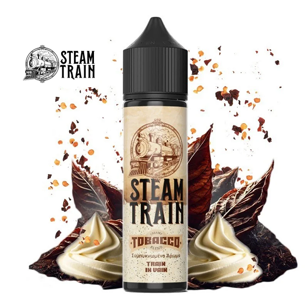12/60ml STEAM TRAIN TOBACCO - TRAIN IN VAIN