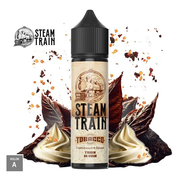 12/60ml STEAM TRAIN TOBACCO - TRAIN IN VAIN (EXP:11/26)