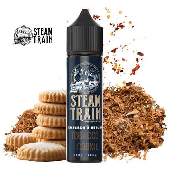 12/60ml STEAM TRAIN EMPERORs RETURN - TOBACCO COOKIE