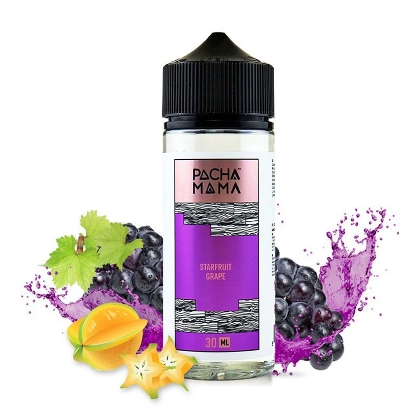 30/120ml PACHA MAMA - STARFRUIT GRAPE