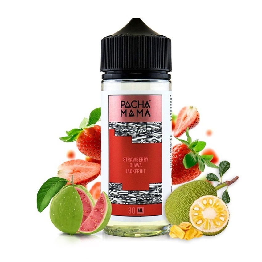 30/120ml PACHA MAMA - STRAWBERRY GUAVA JACKFRUIT
