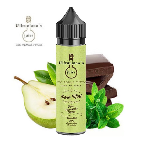 20/60ml - VITRUVIANOS JUICE - PERA MINT