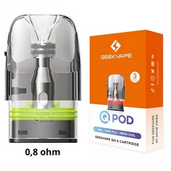 GEEKVAPE SONDER-Q2 0,80ohm 3mlGREEN CARTRIDGE (1ks)