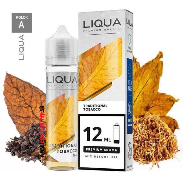 10/60ml SHAKE IT LIQUA - TRADITIONAL TOBACCO