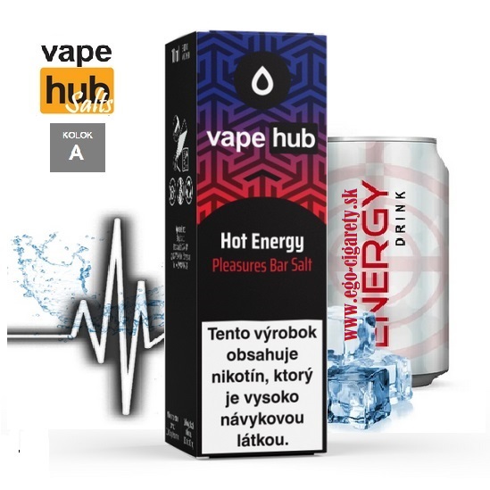 10ml VAPEHUB SALT Pleasures 20mg - HOT ENERGY