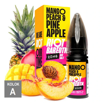 10ml RIOT BAR EDTN 20mg SALT - MANGO-PEACH-PINEAPPLE
