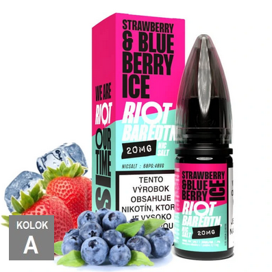 10ml RIOT BAR EDTN 20mg SALT - STRAWBERRY-BLUEBERRY-ICE