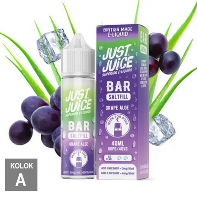 12/60ml JUST JUICE BAR - GRAPE ALOE