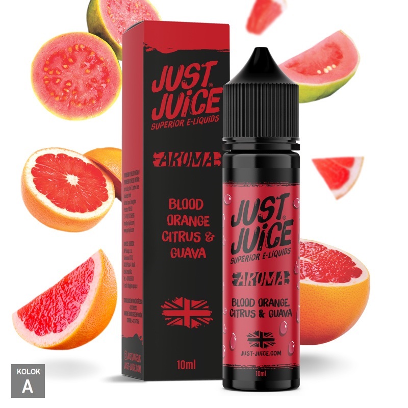 12/60ml JUST JUICE - BLOOD ORANGE