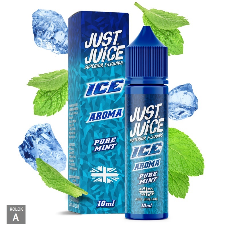 12/60ml JUST JUICE - PURE MINT ICE