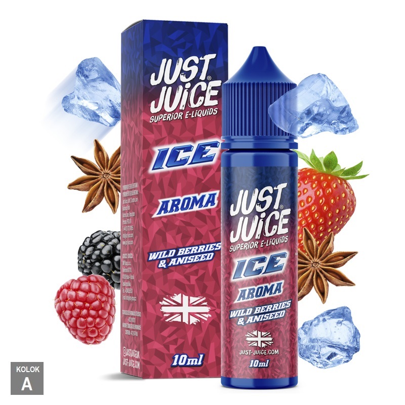 12/60ml JUST JUICE - WILD BERRIES AMISEED ICE