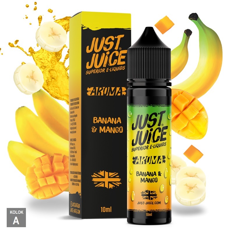 12/60ml JUST JUICE - BANANA MANGO