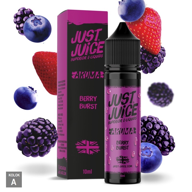 12/60ml JUST JUICE - BERRY BURST
