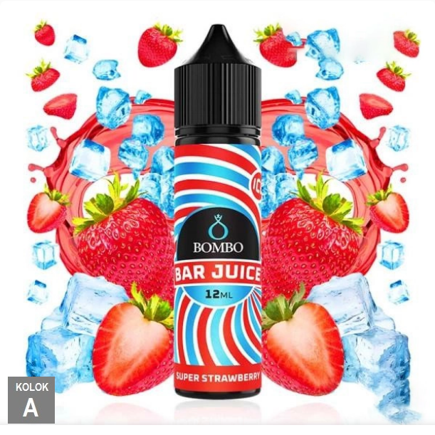 12/60ml BOMBO BAR - SUPER STRAWBERRY
