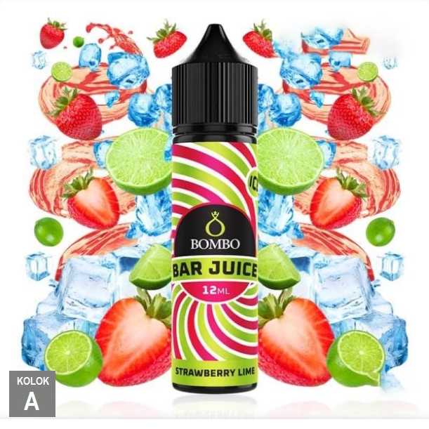 12/60ml BOMBO BAR - STRAWBERRY LIME