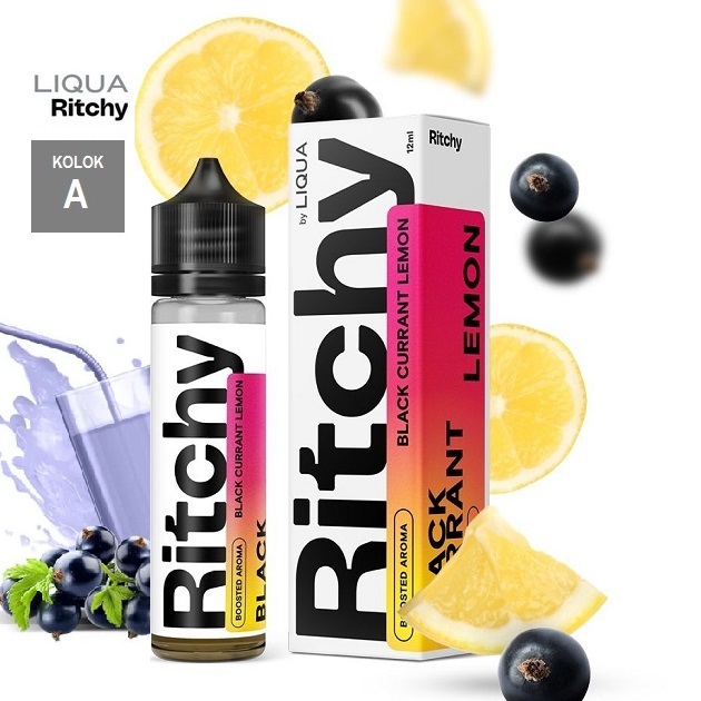 12/60ml RITCHY - BLACKCURRANT LEMON