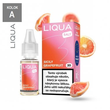 10ml LIQUA SALT 20mg - SICILY GRAPEFRUIT