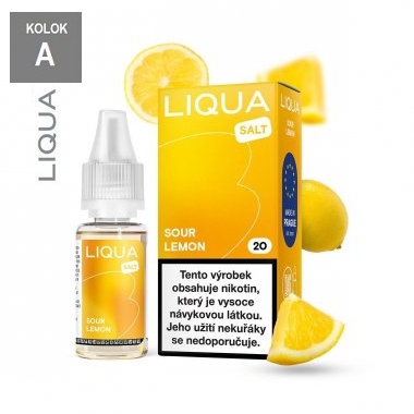 10ml LIQUA SALT 20mg - SOUR LEMON
