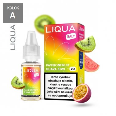 10ml LIQUA SALT 20mg - PASSIONFRUIT GUAVA KIWI