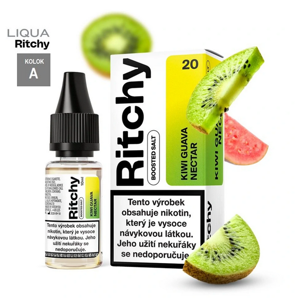 10ml RITCHY SALT 10mg - KIWI GUAVA NECTAR