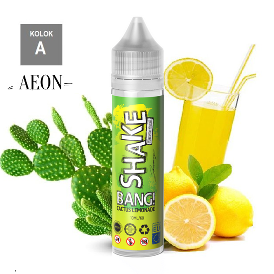 10/60ml AEON SHAKE - BANG! CACTUS LEMONADE