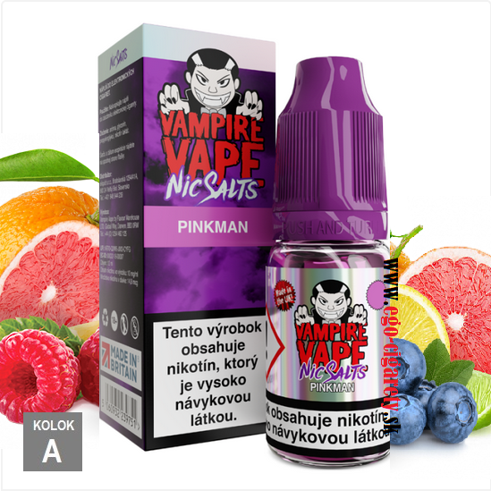10ml NicSALT VAMPIRE VAPE 10mg - PINKMAN