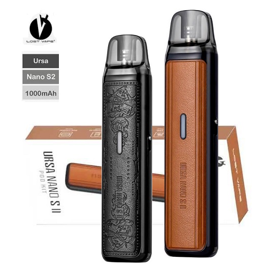 LOST VAPE - URSA NANO S2 30W POD 1000mAh - BLACK THORN