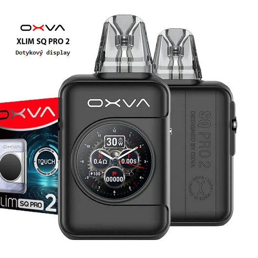 OXVA xLIM SQ Pro 2 1600mAh POD 2ml kit - BLACK LEATHER