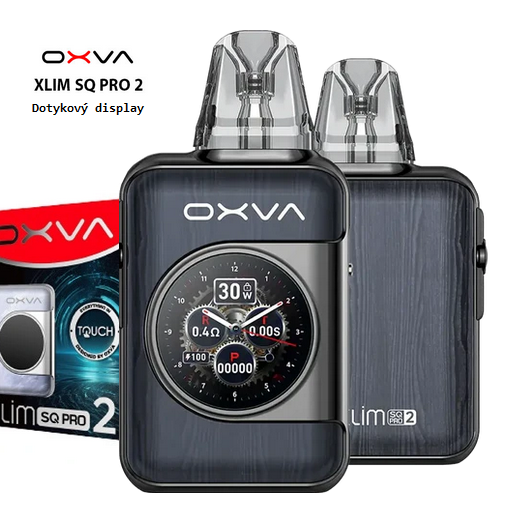 OXVA xLIM SQ Pro 2 1600mAh POD 2ml kit - GUNMETAL WOOD