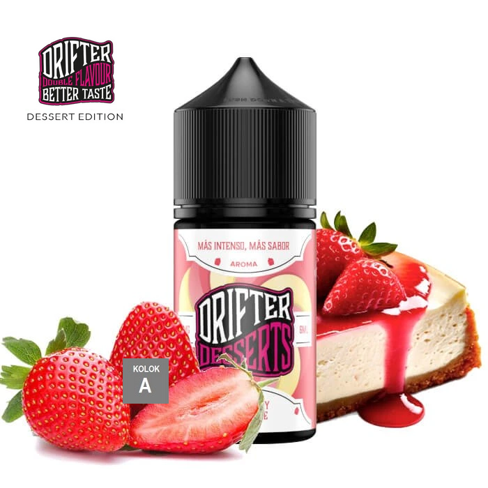 6/30ml DRIFTER DESERT - STRAWBERRY CHEESECAKE