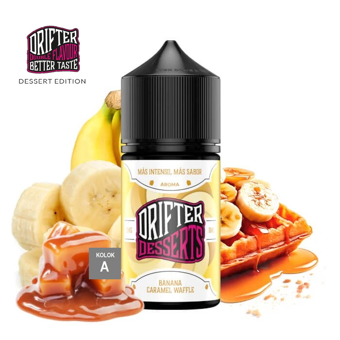6/30ml DRIFTER DESERT - BANANA CARAMEL WAFFLE