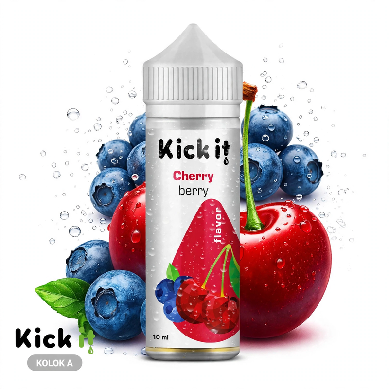 10/60ml KICK IT - CHERRY BERRY