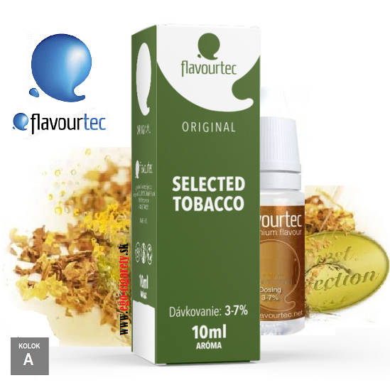 10ml FLAVOURTEC aróma - SELECTED TOBACCO