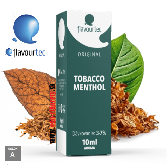 10ml FLAVOURTEC aróma - TOBACCO MENTHOL